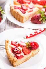 Strawberry tart