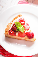Strawberry tart