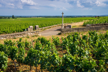 Fototapeta na wymiar croix en Bourgogne