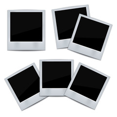 Photo frame on white background.