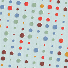 abstract retro polka dot background - vector illustration