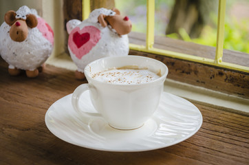 Cup of Coffee on the table