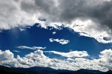 Drama cloud in the sky