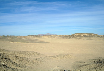 Fototapeta na wymiar Egyptian desert.
