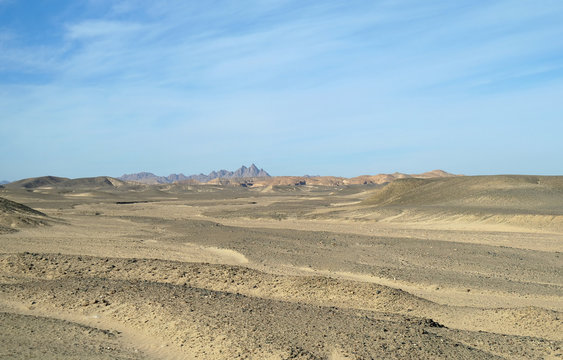 Egyptian desert.