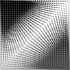 Circles abstract background asymmetric