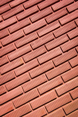 red brick wall can be used for background.