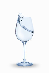 water glass isolated
