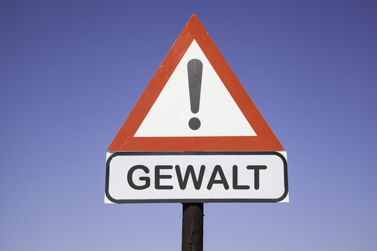 Achtung Gewalt