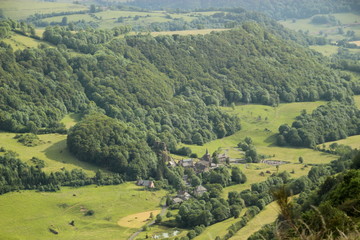 Paysage d'Auvergne.