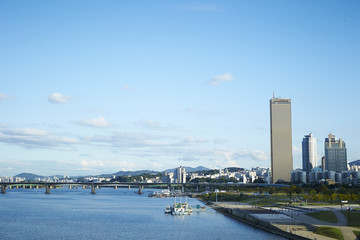 Fototapeta premium Seoul Skyline
