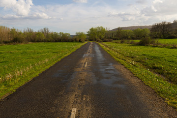 Paisaje con Carretera Secundaria