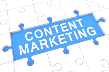 Fototapeta premium Content Marketing