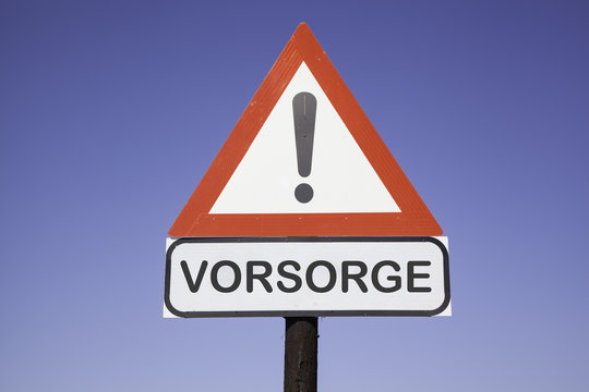 Achtung Vorsorge