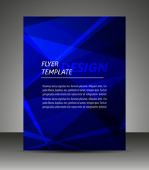 Professional business flyer template or corporate banner