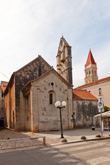 Fototapeta na wymiar St John the Baptist church (XIII c.). Trogir, Croatia (UNESCO)