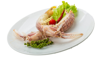 Boiled Spiny lobster