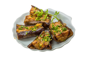 Grilled eggplant