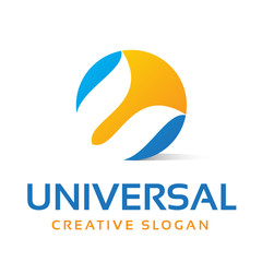 Universal Letter U Logo © UGURKAN