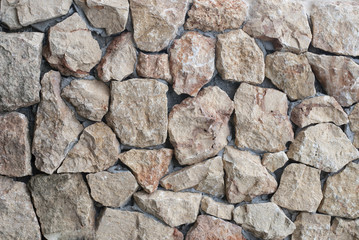 Background of stone wall texture