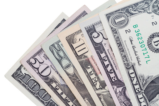 All banknotes dollars