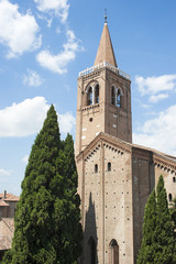 Fototapeta na wymiar Italian bell tower