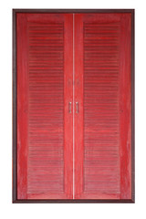 wooden door, main entrance