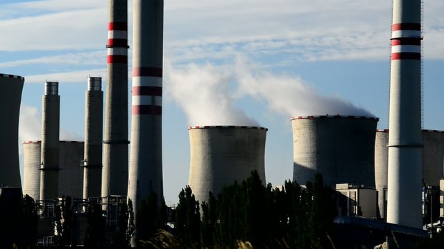 Detail Of Power Station, locked down