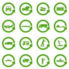 16 symboles recyclage