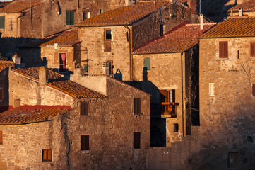 Pitigliano al tramonto