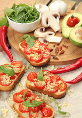 vegetarian appetizer