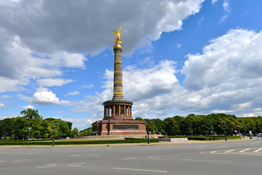 Siegessäule, Viktoria, Goldelse, Tiergarten, Turm, Berlin