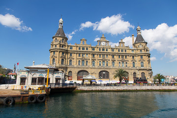 Obraz premium Dworzec kolejowy Haydarpasa