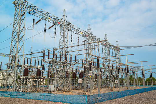 Power station for making electric energy