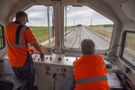 pose de rails