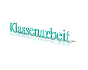 klassenarbeit