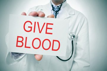 give blood
