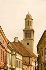 Fototapeta na wymiar Historische Architektur in Sopron