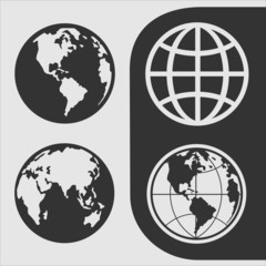 Set symbols globe