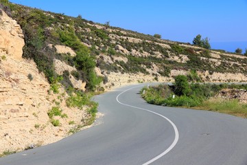 Road in Cyprus