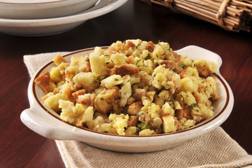 Corn bread stuffing