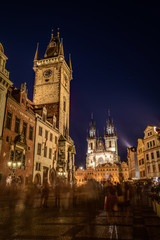 Fototapeta na wymiar Town Hall Prague ,Czech Republic