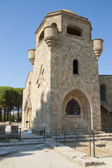 Fototapeta na wymiar Tower of the Rhodes castle, Greeece