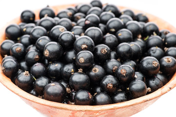 black currant in plate