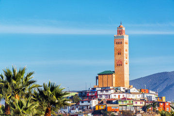 Mosque on Hill in Coquimbo, Chile