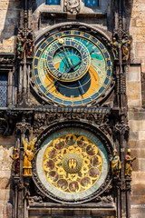 Fototapeta na wymiar Astronomical Clock. Prague. Czech Republic