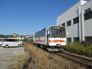 Obraz premium 紀州鉄道のディーゼルカー