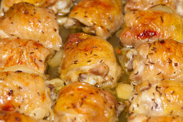 roasted chicken breast rolls