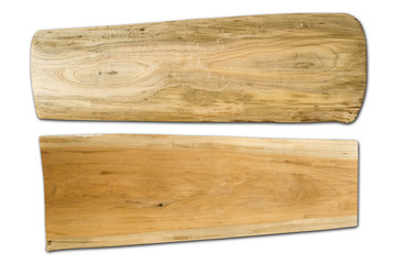 wood isolated on white background