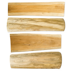 wood isolated on white background